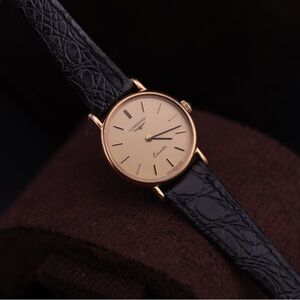 Longines Women’s Quartz
Gold-Plated Case w/ Stainless Steel Back
Caliber L960.2